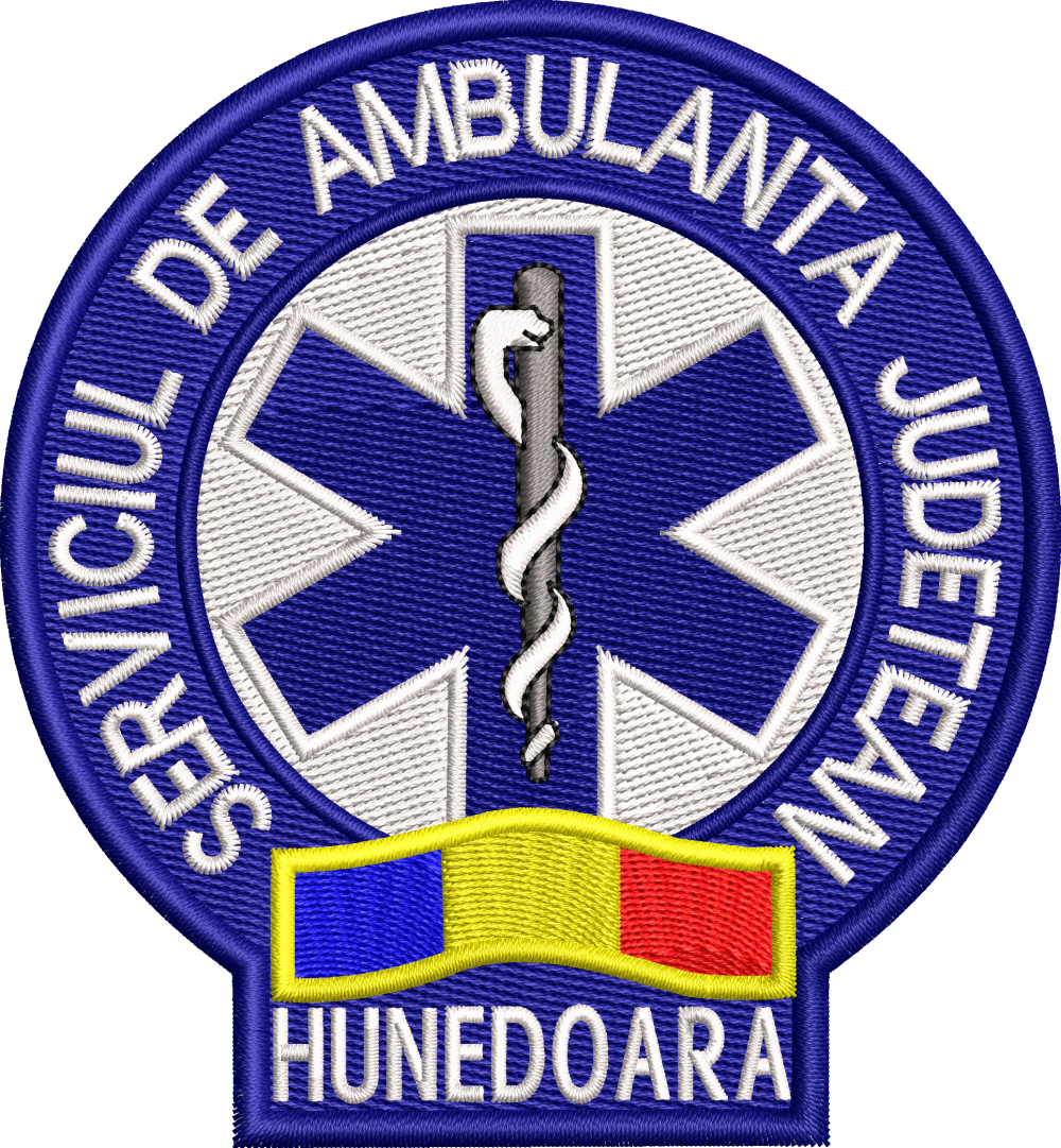 EMBLEMA AMBULANTA SAJ MANECA - HUNEDOARA